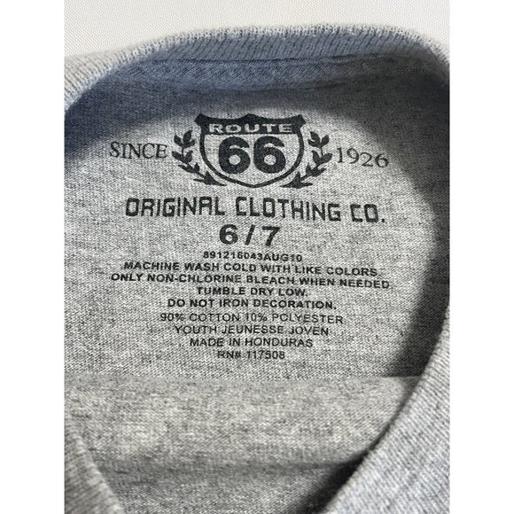 Boy's Gray Short Sleeve T-Shirt Sizes 6/7 -For Teacher No Homework School - Picture 4 of 6